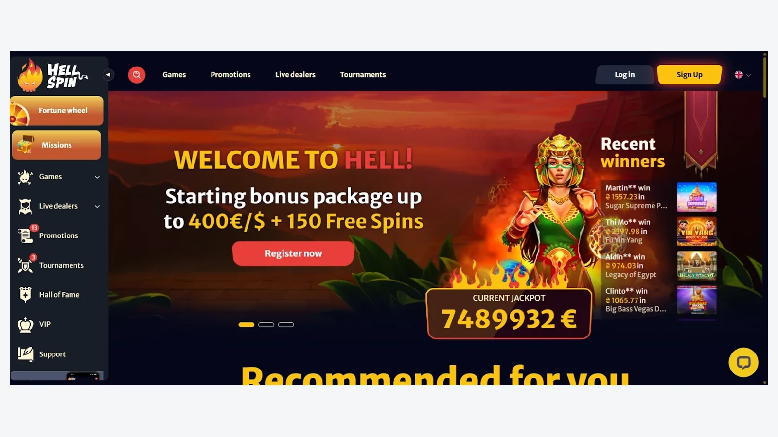 Hellspin — Online καζίνο εξωτερικού: Τα κορυφαία διεθνή καζίνο για παίκτες στην Ελλάδα