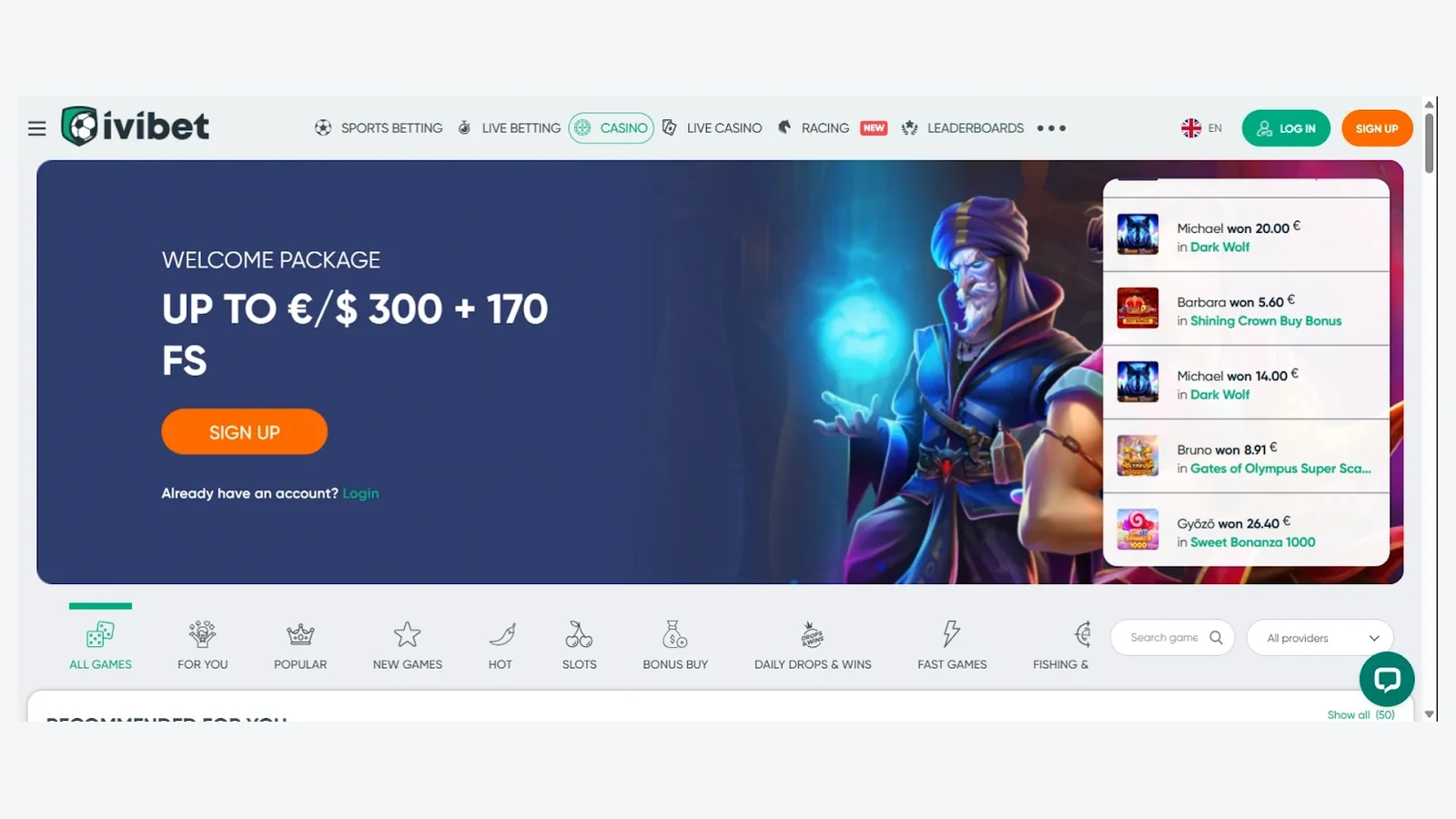 IVIbet — Online καζίνο εξωτερικού: Τα κορυφαία διεθνή καζίνο για παίκτες στην Ελλάδα